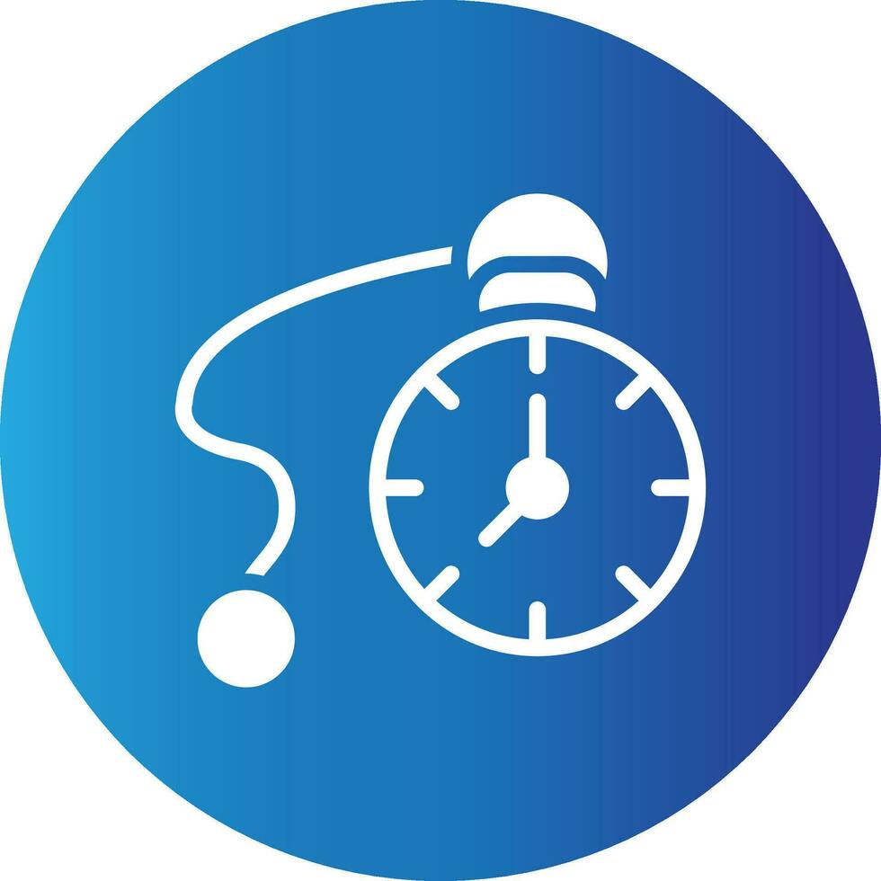 Pocket Watch Creative Icon Design vector