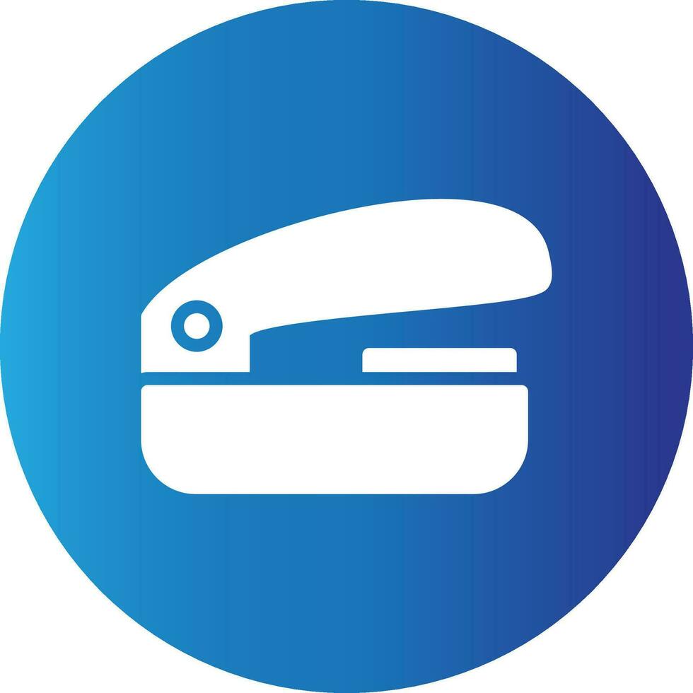 Stapler Creative Icon Design vector