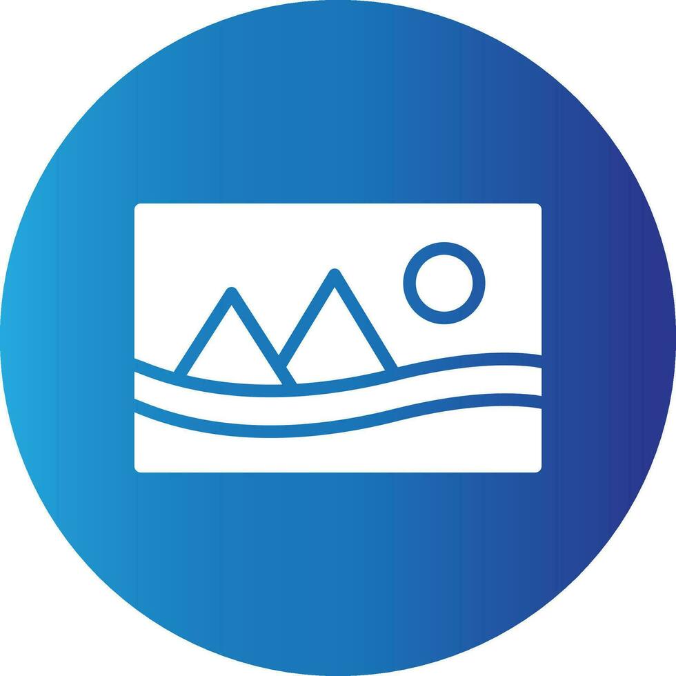 Picture Creative Icon Design vector