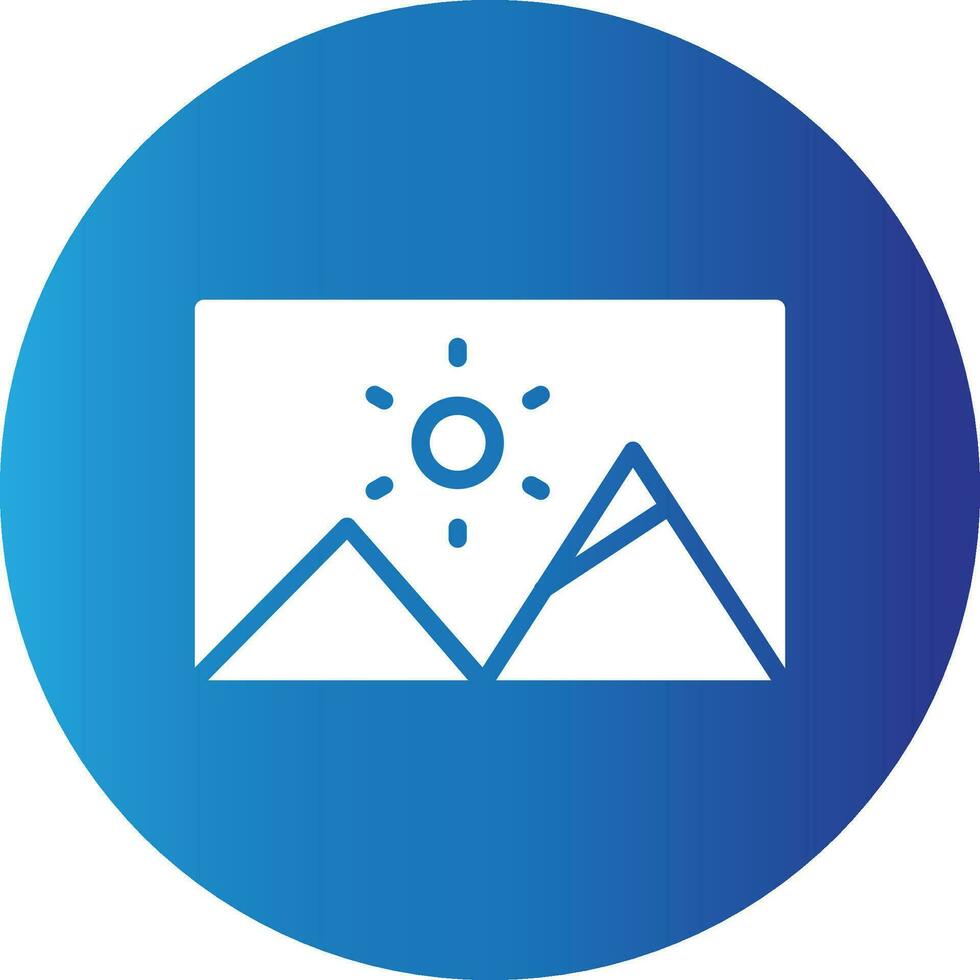 Picture Creative Icon Design vector