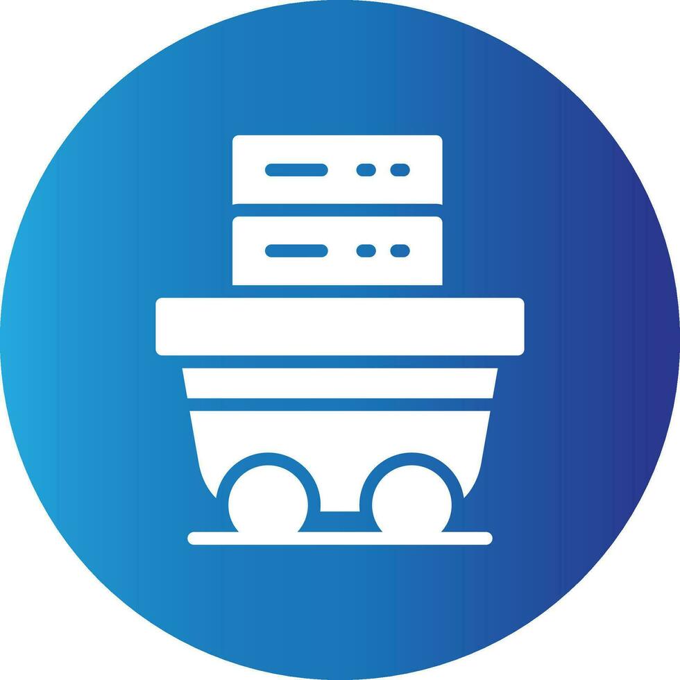 Data Mining Creative Icon Design vector