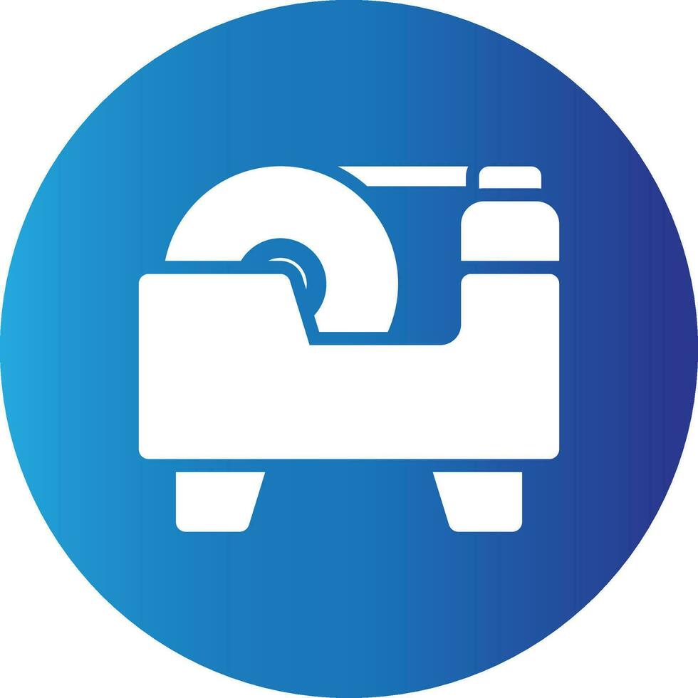 Tape Dispenser Creative Icon Design vector