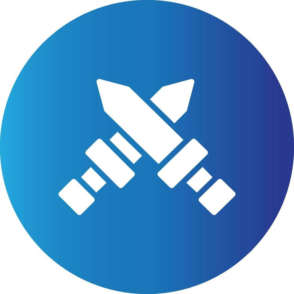 Swords Creative Icon Design vector
