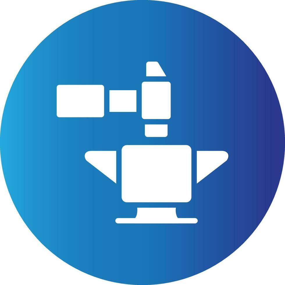 Anvil Creative Icon Design vector