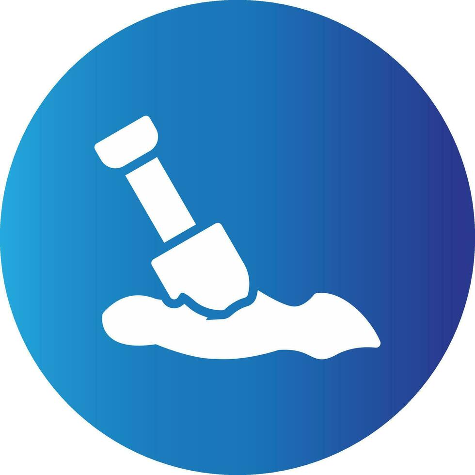 Digging Creative Icon Design vector