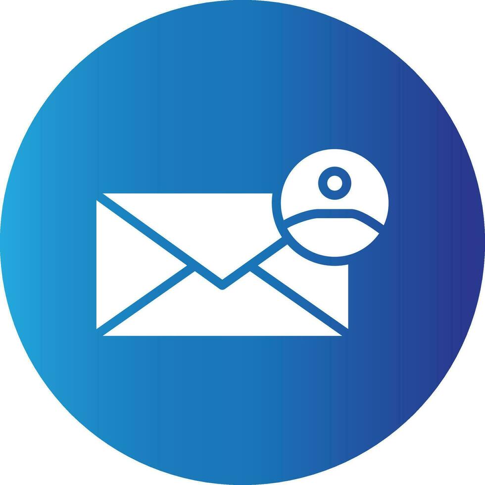 diseño de icono creativo de correo electrónico de contacto vector