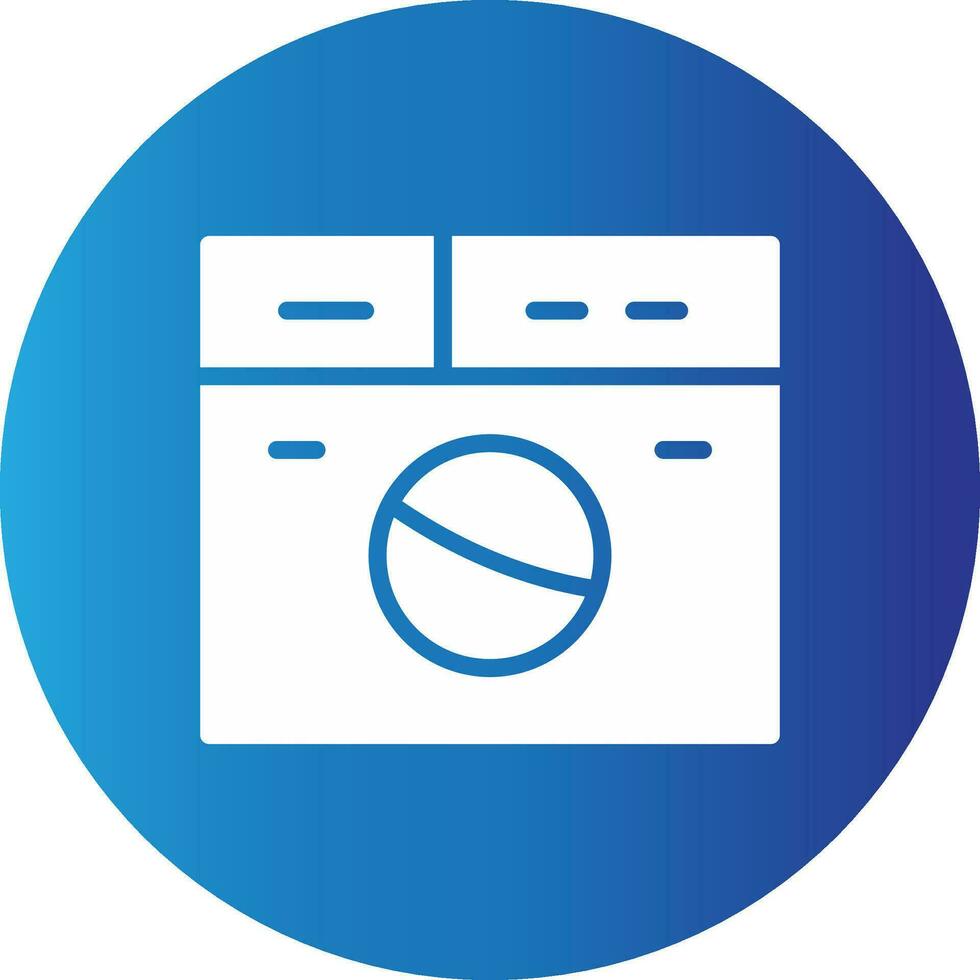 Laundry Creative Icon Design vector