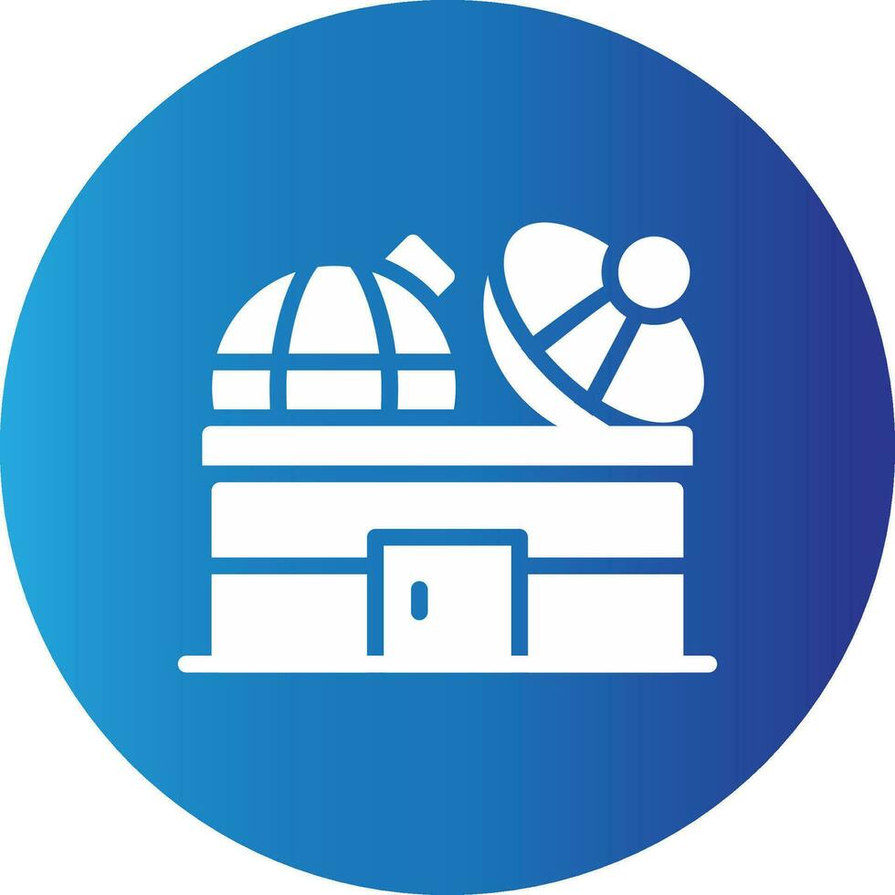 Observatory Creative Icon Design vector