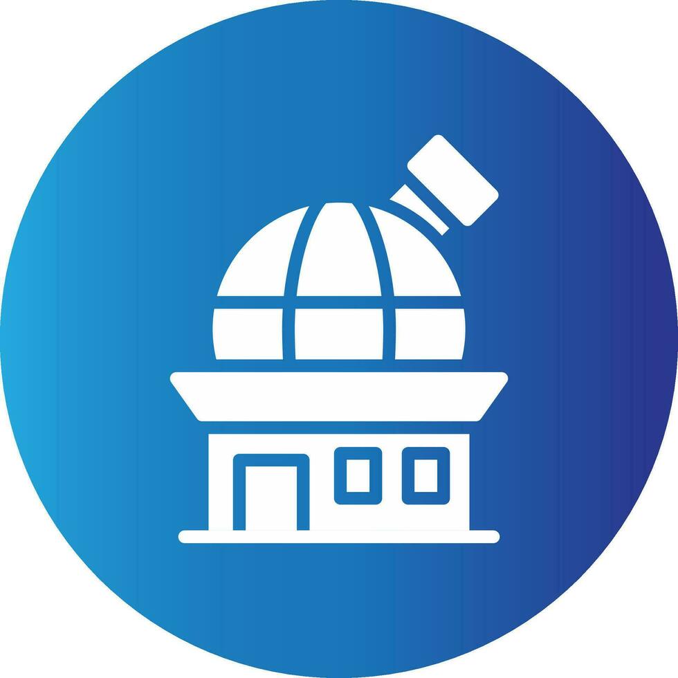 Observatory Creative Icon Design vector