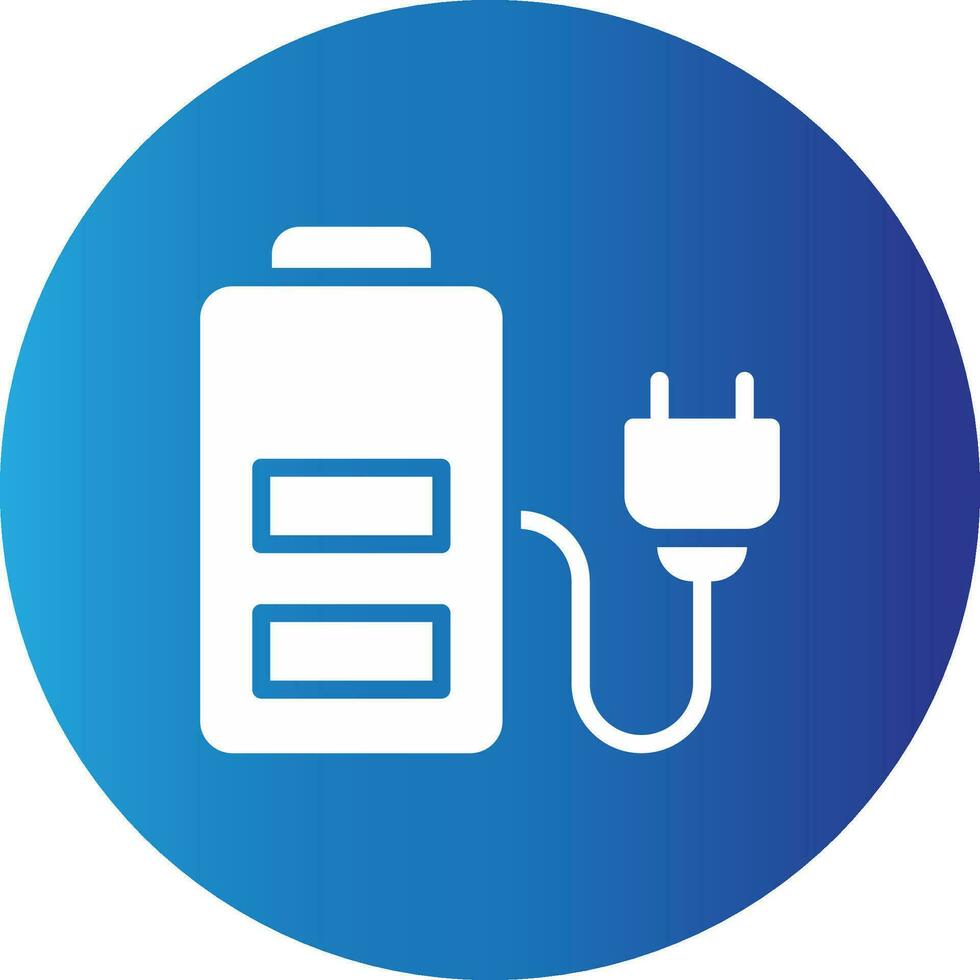 Charging Creative Icon Design vector