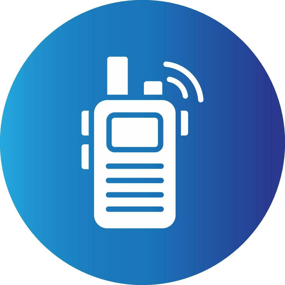 Walkie Talkies Creative Icon Design vector