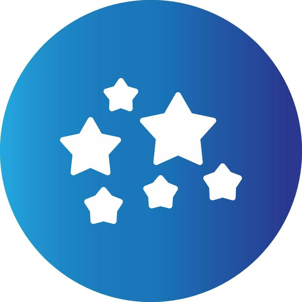 diseño de icono creativo de estrellas vector