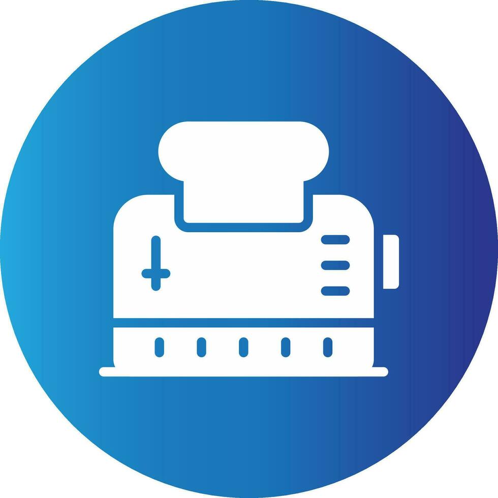 Toaster Creative Icon Design vector
