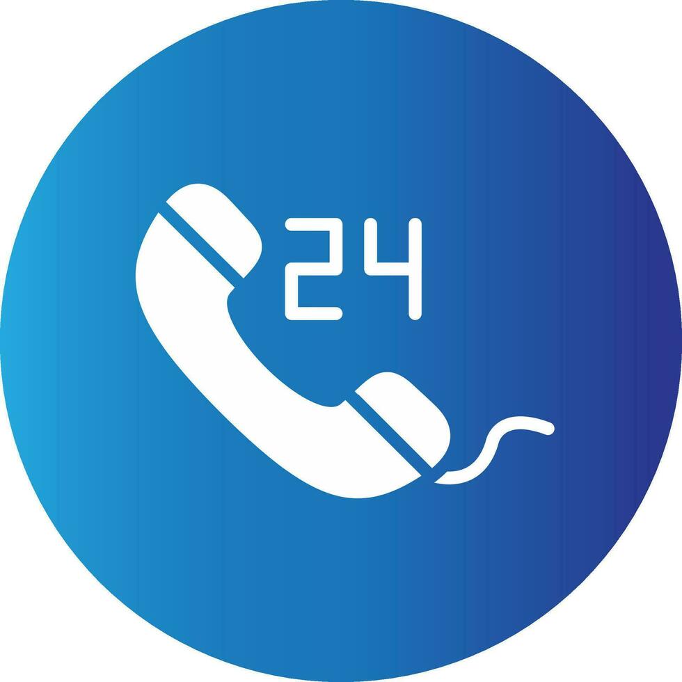 Emergency call Creative Icon Design vector