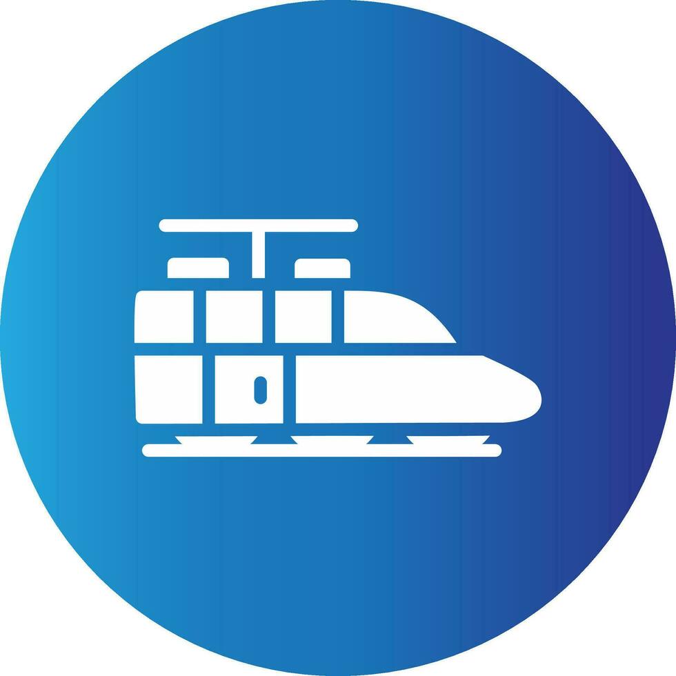 diseño de icono creativo de tren vector