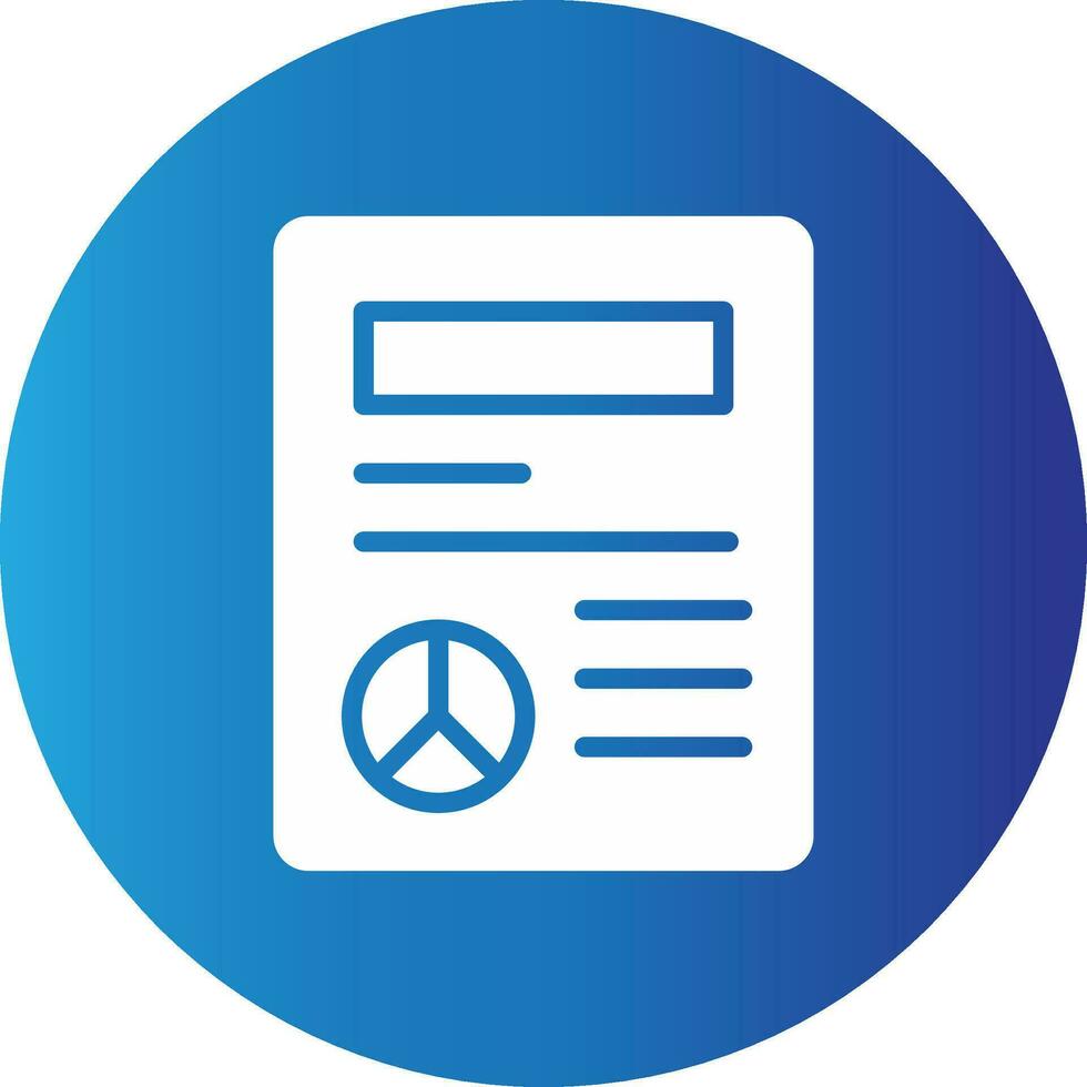 Peace Treaty Creative Icon Design vector