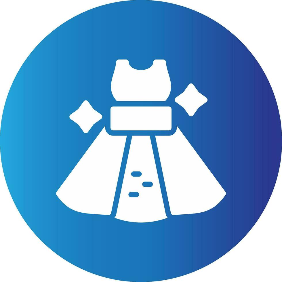 Dress Creative Icon Design vector