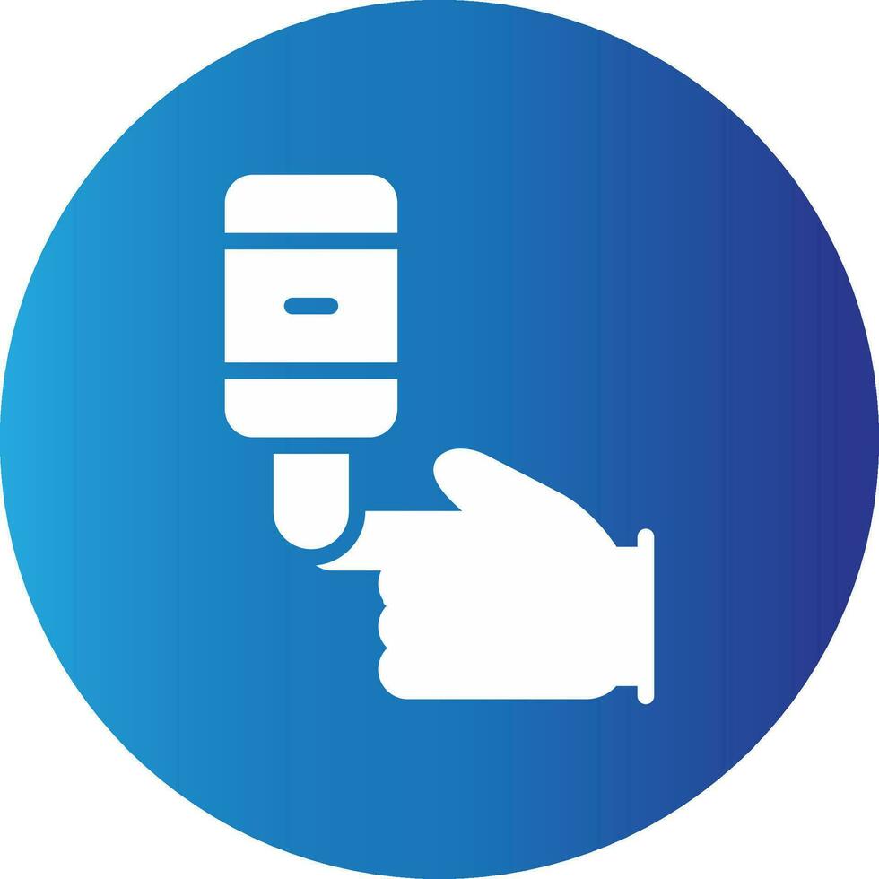 Blood Test Creative Icon Design vector