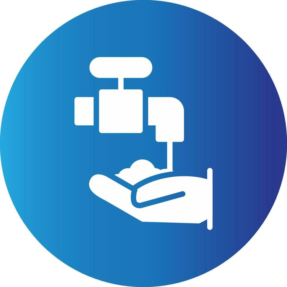 Handwash Creative Icon Design vector