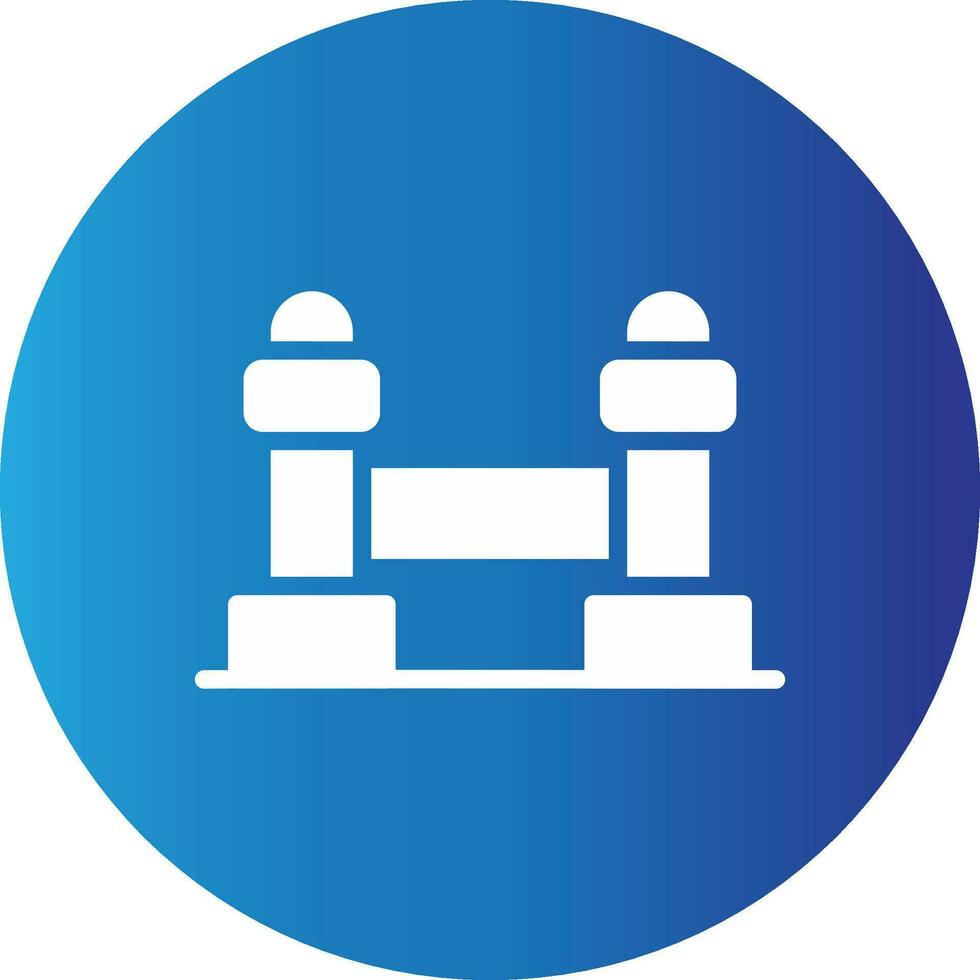 Stanchion Creative Icon Design vector