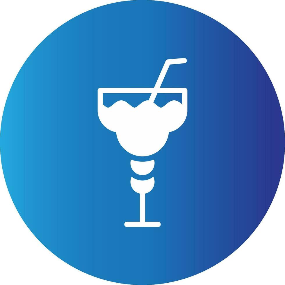 Cocktail Creative Icon Design vector