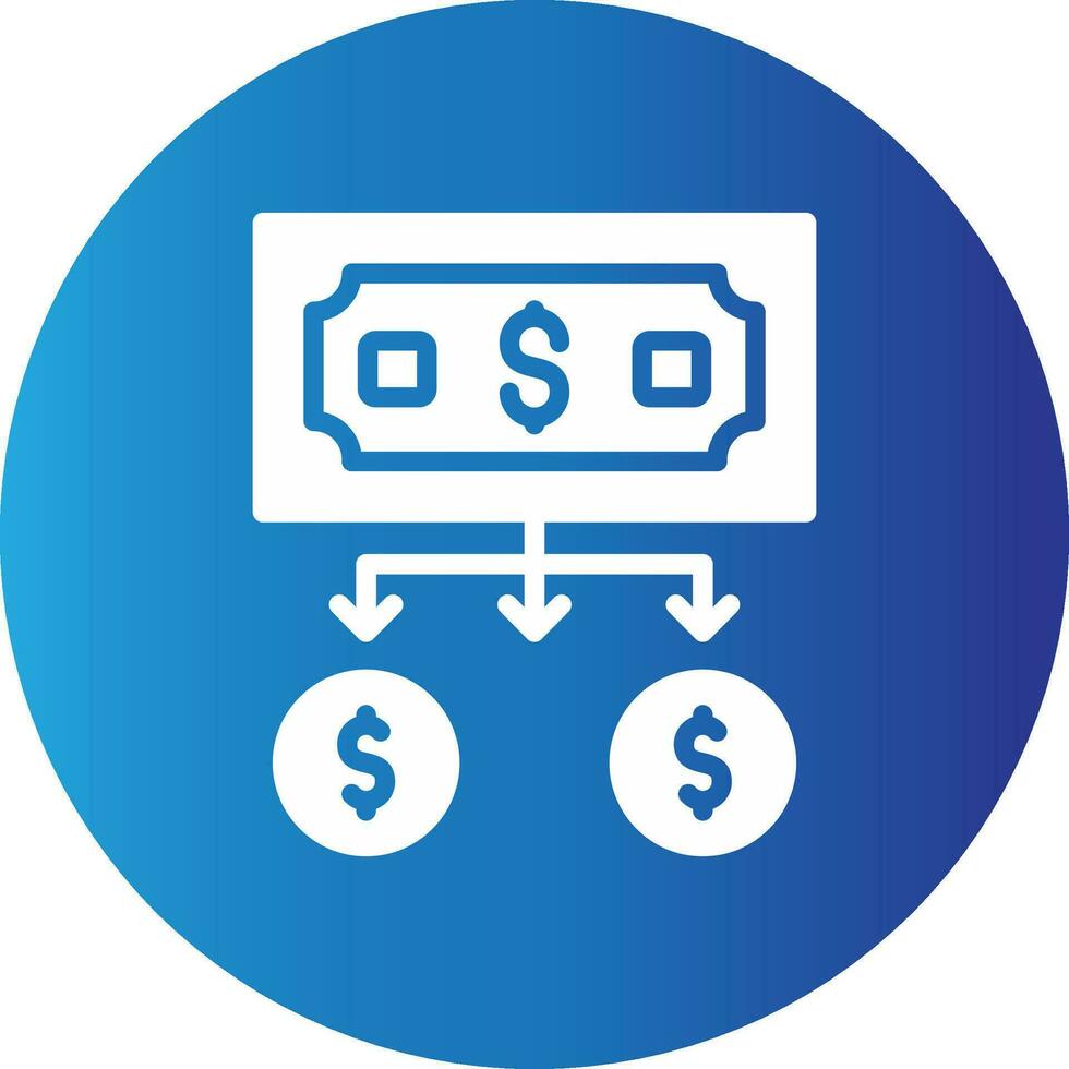Money Creative Icon Design vector