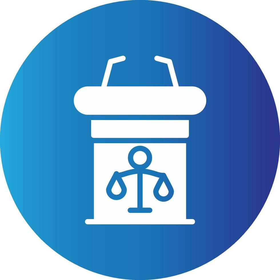 Tribune Creative Icon Design vector