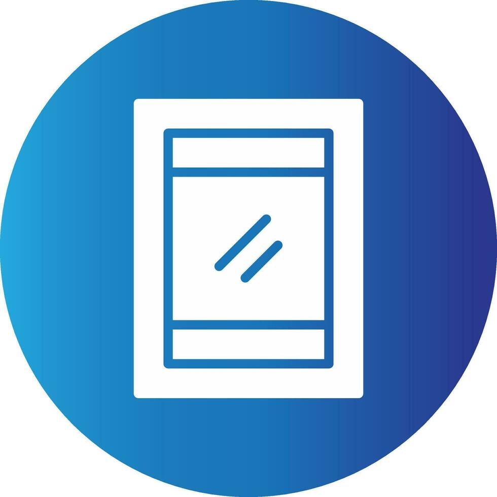 Tablet Creative Icon Design vector