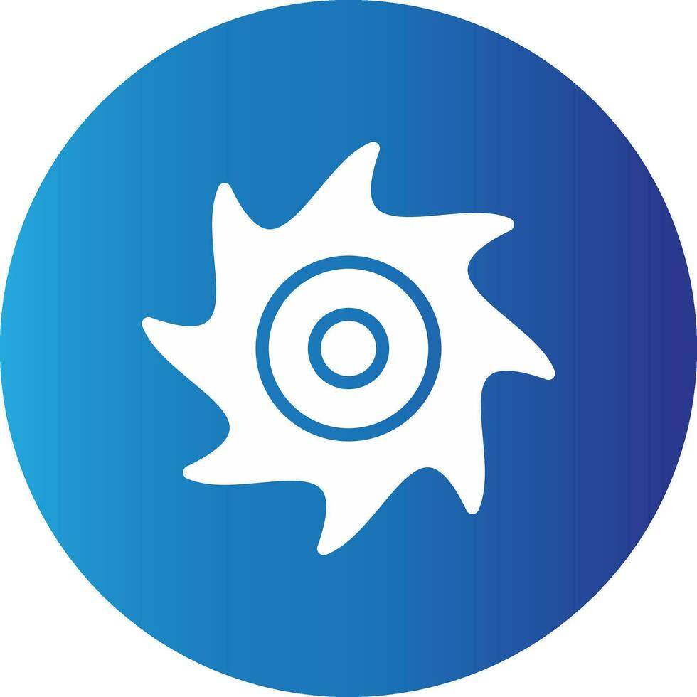 Saw Blade Creative Icon Design vector