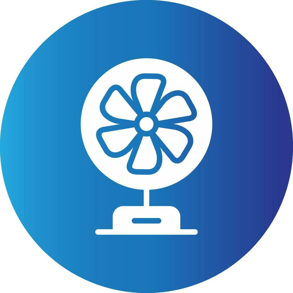 Fan Creative Icon Design vector