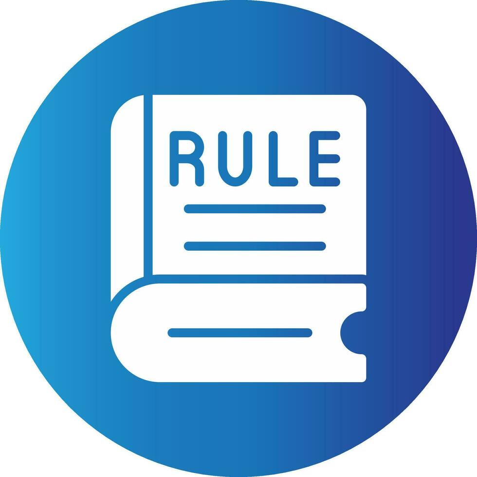 Rule Creative Icon Design vector