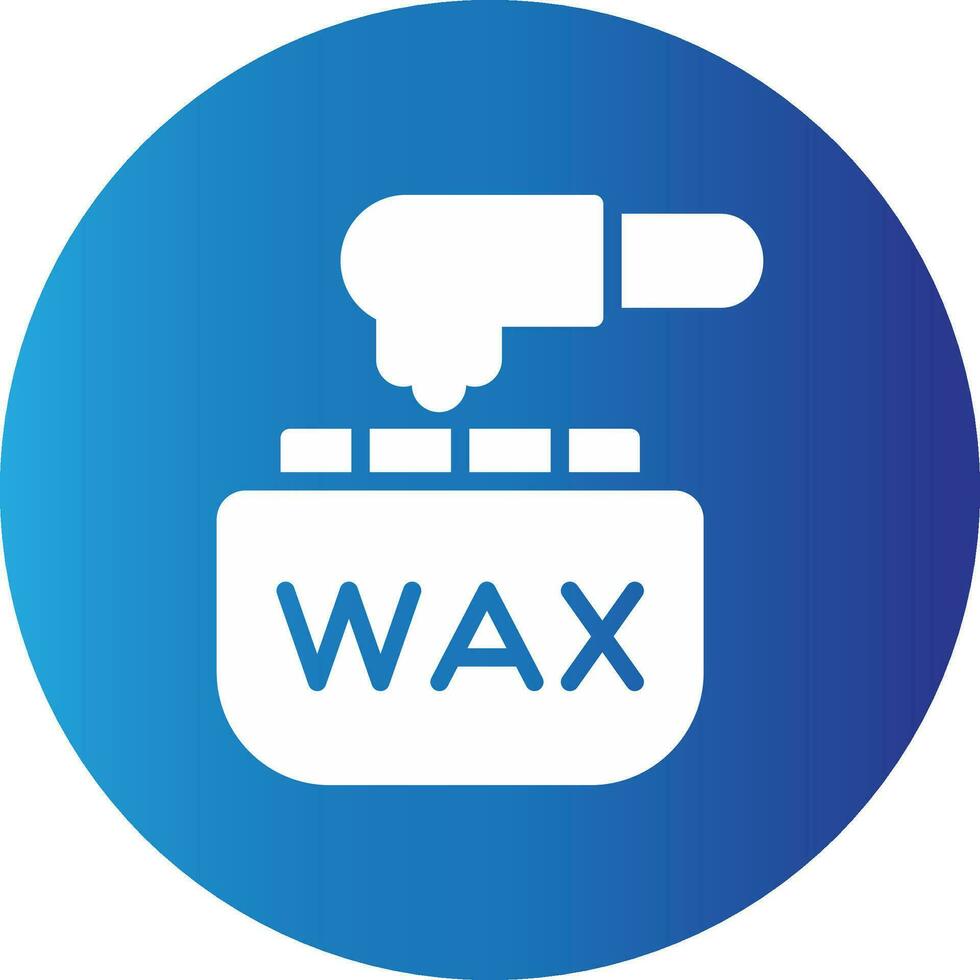Wax Creative Icon Design vector