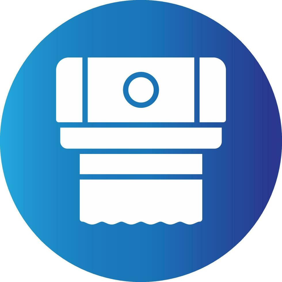 Paper Towel Creative Icon Design vector