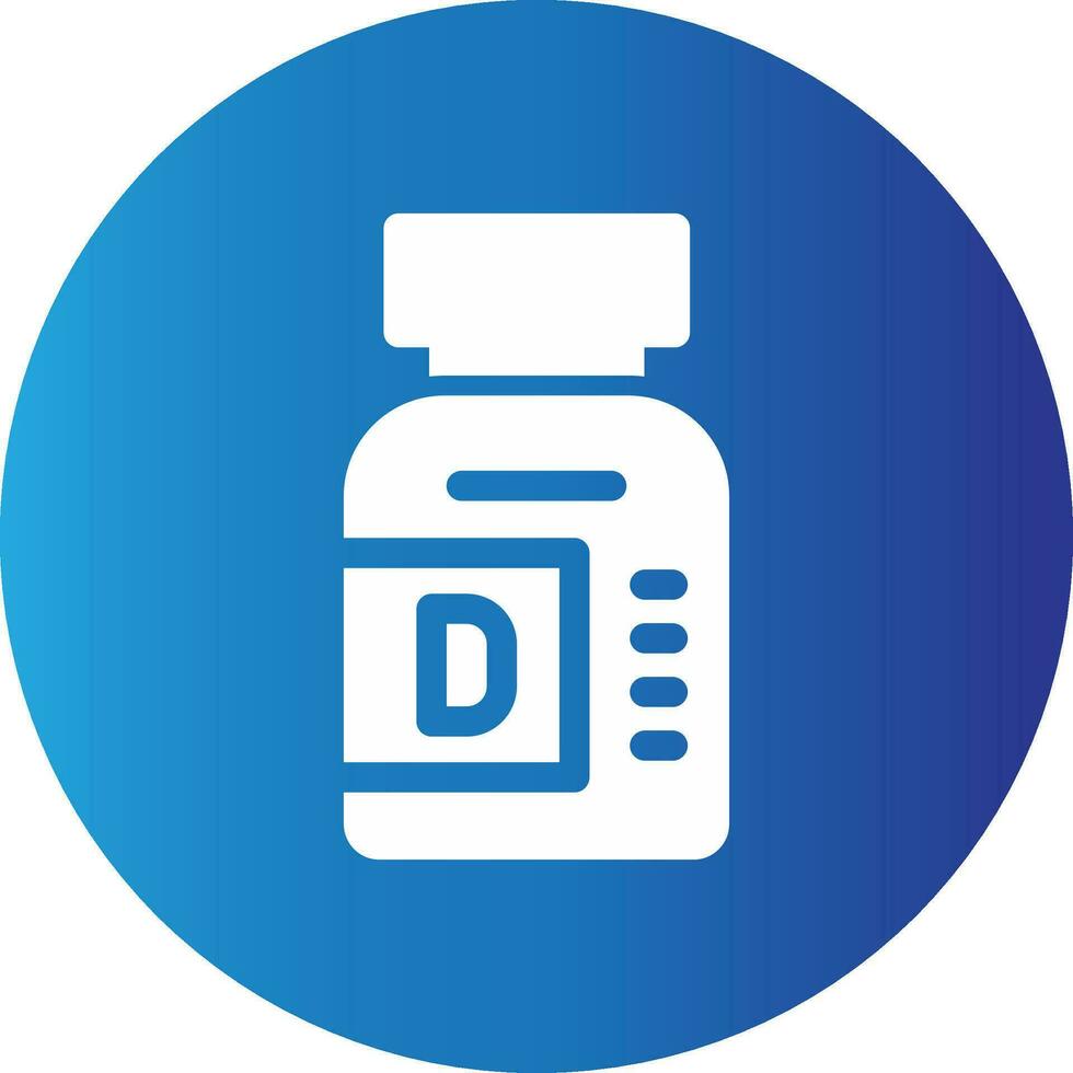 Vitamins Creative Icon Design vector