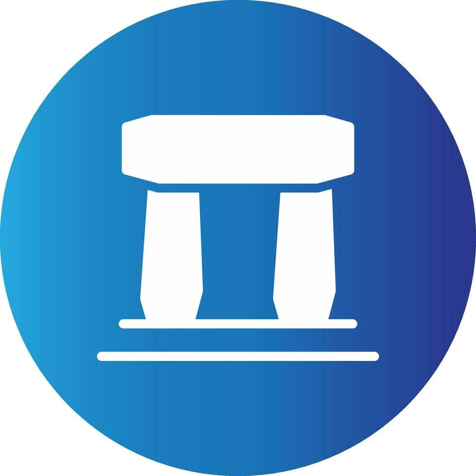 Stonehenge Creative Icon Design vector