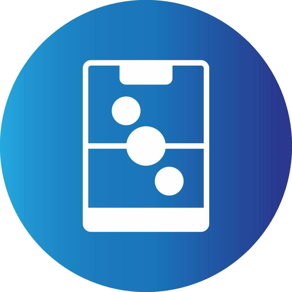 GLYPH Gradient Circle vector
