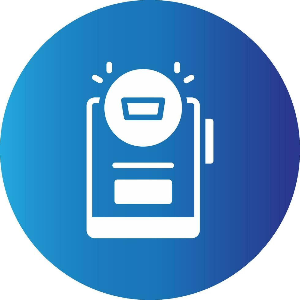 Light Creative Icon Design vector