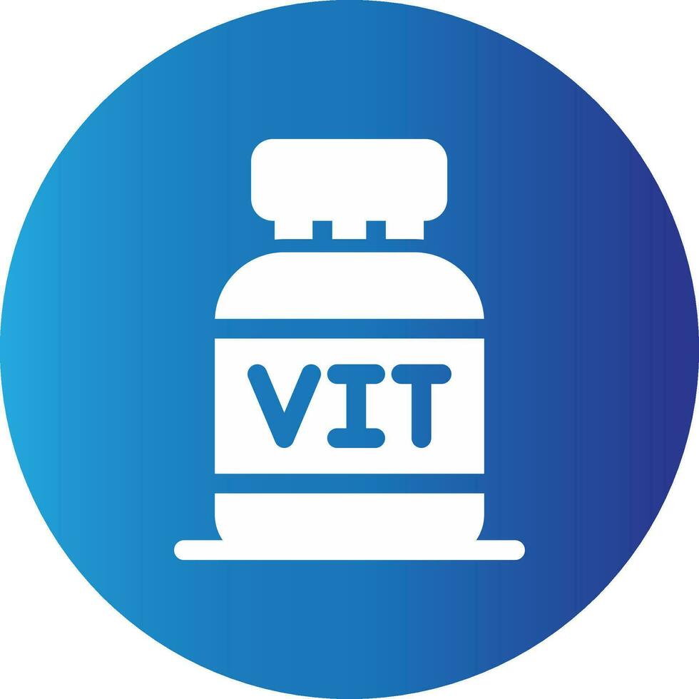 Vitamins Creative Icon Design vector
