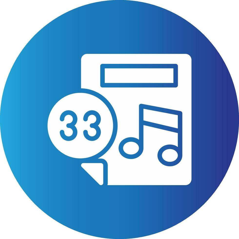 Music Score Creative Icon Design vector