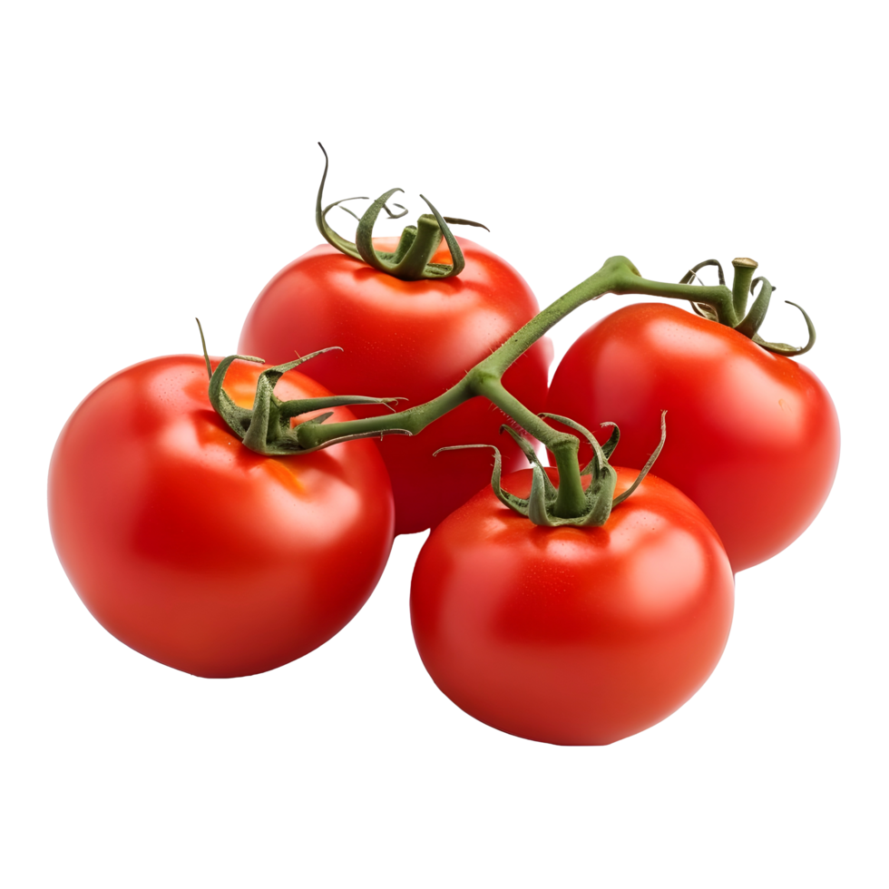 ai gegenereerd vers tomaten Aan transparant achtergrond - ai gegenereerd png
