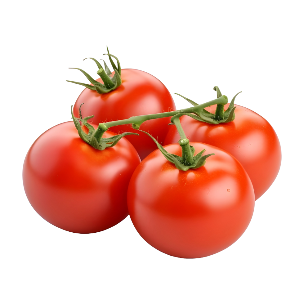 AI generated Fresh Tomatoes on Transparent background - Ai Generated png