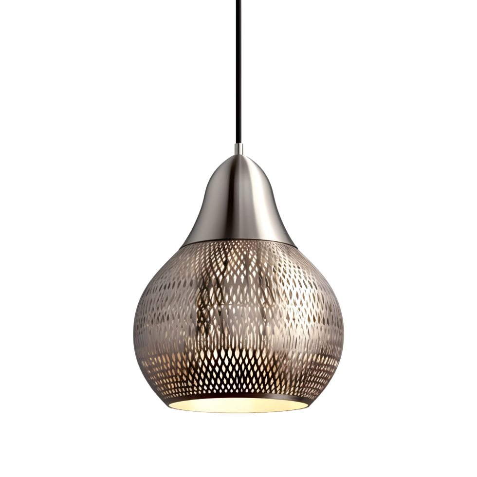 AI generated Wall Hanging Bulb with Cover on Transparent background - Ai Generated png