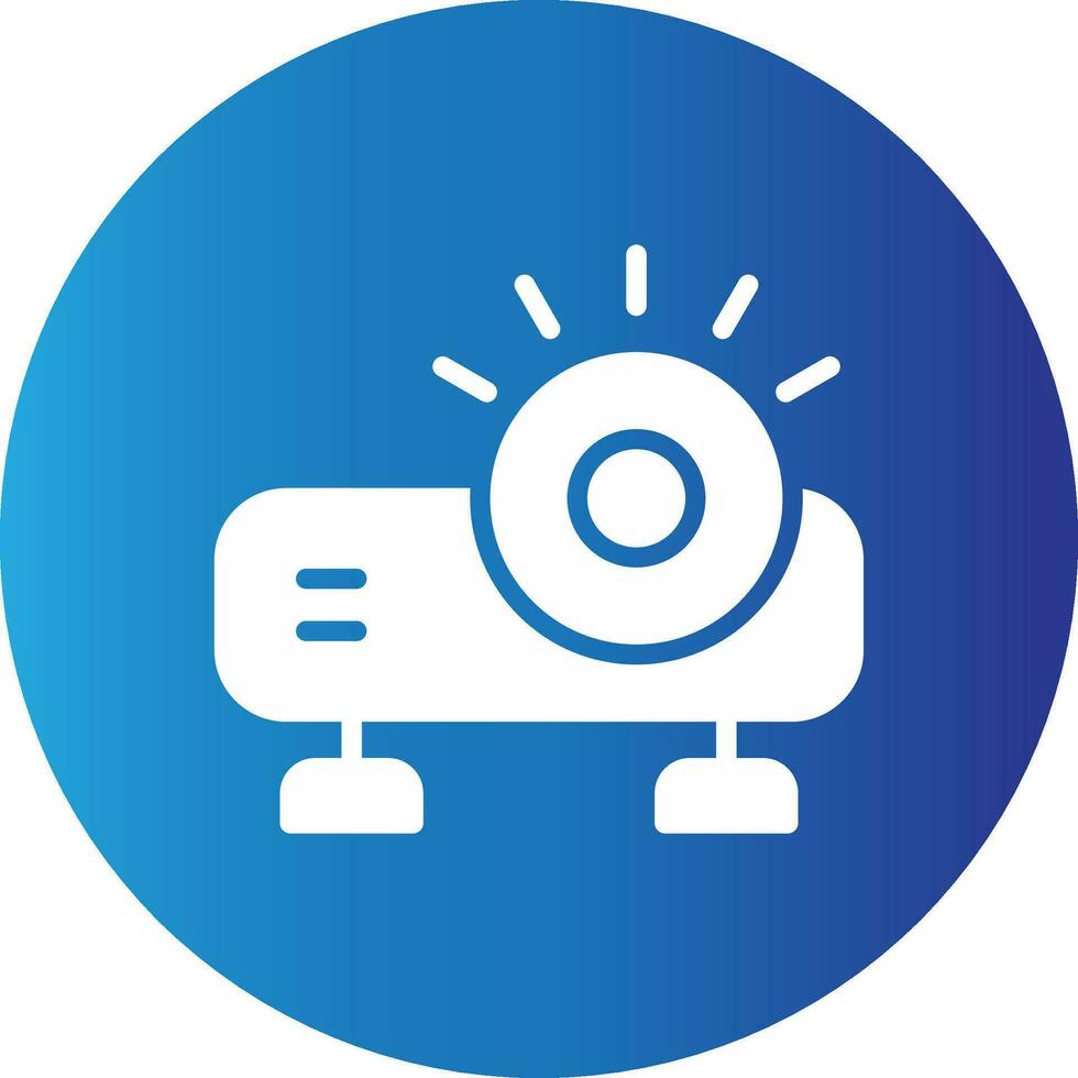 GLYPH Gradient Circle vector