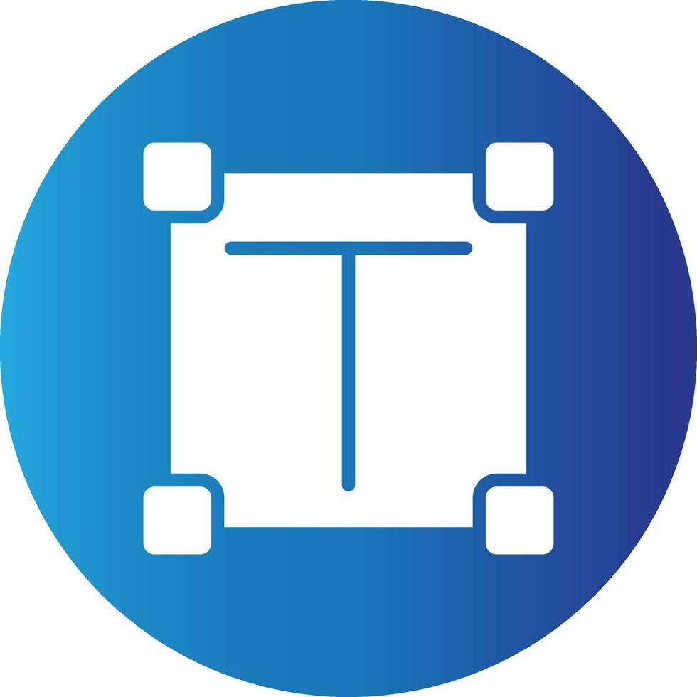 Text Box Creative Icon Design vector