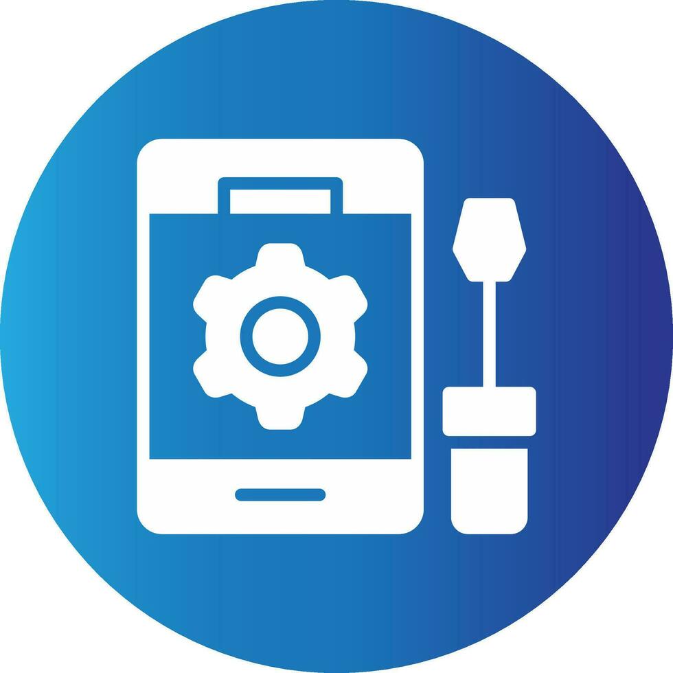 Smartphone Creative Icon Design vector