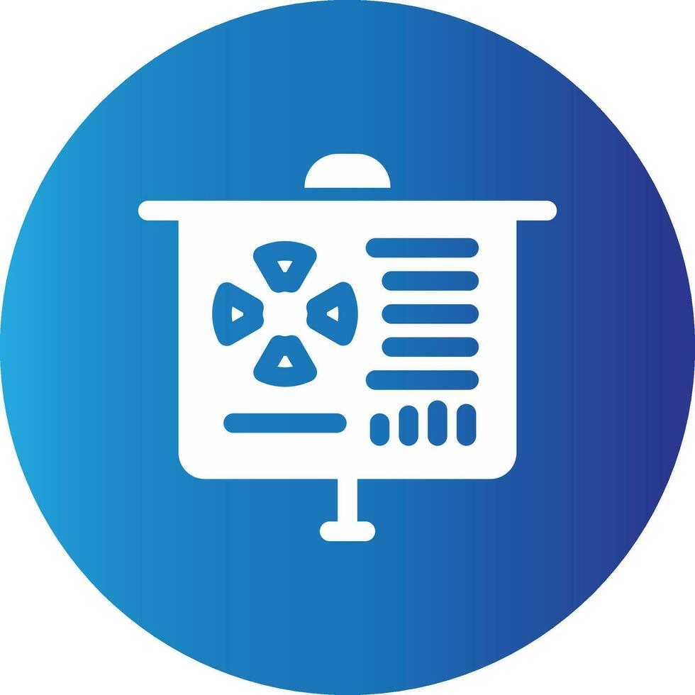 GLYPH Gradient Circle vector