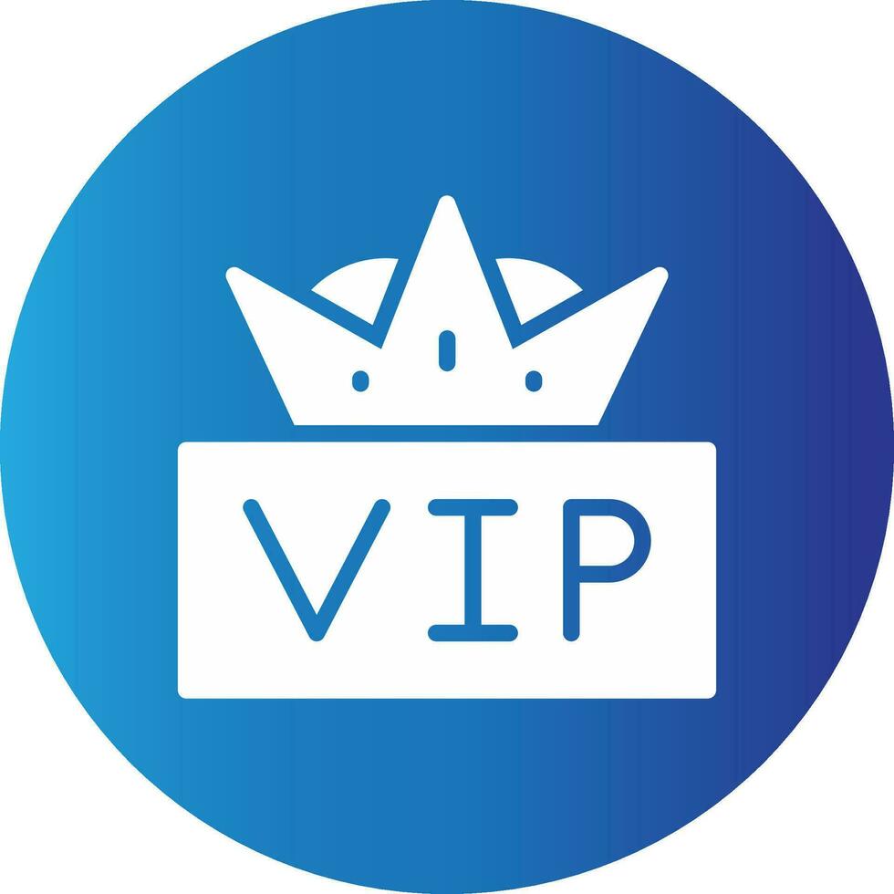 VIP Creative Icon Design vector