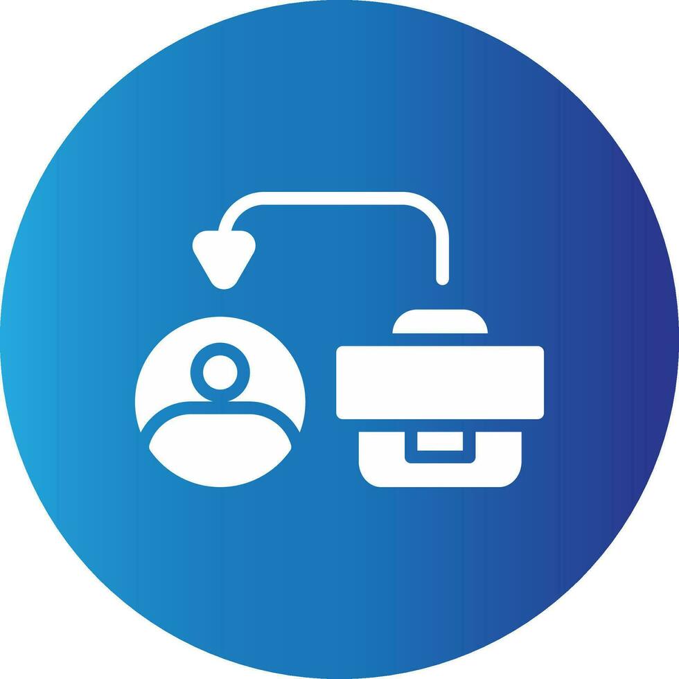 B2C Creative Icon Design vector