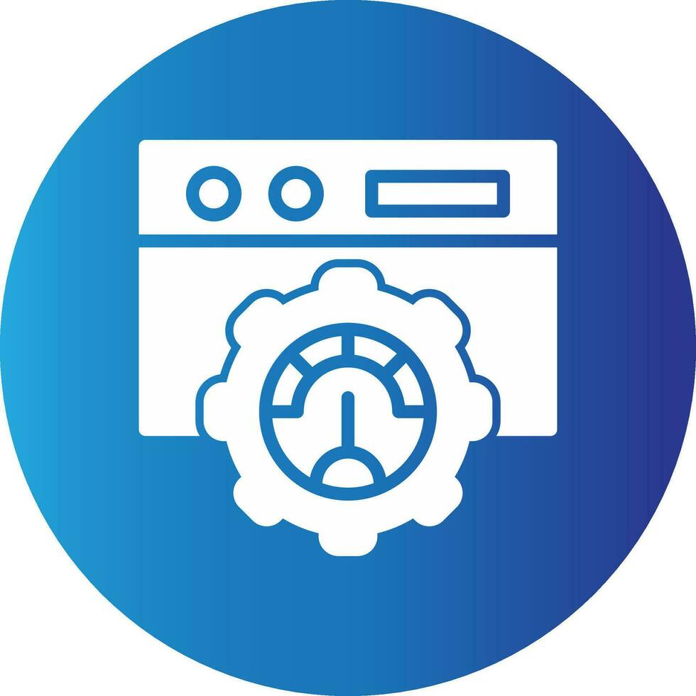 Search Engine Optimization Creative Icon Design vector