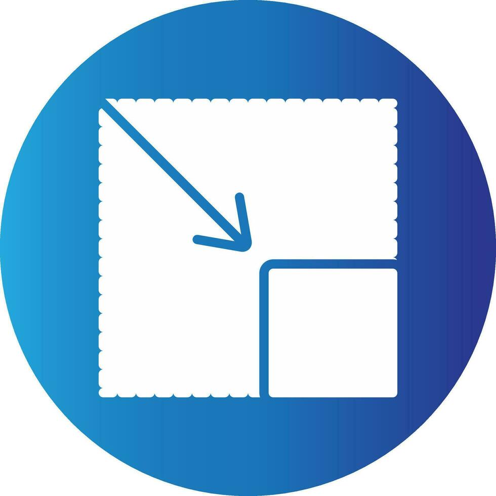 Downsizing Creative Icon Design vector